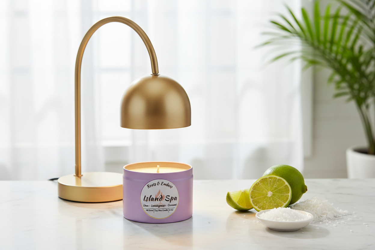 Island Spa 2oz – Warming Lamp