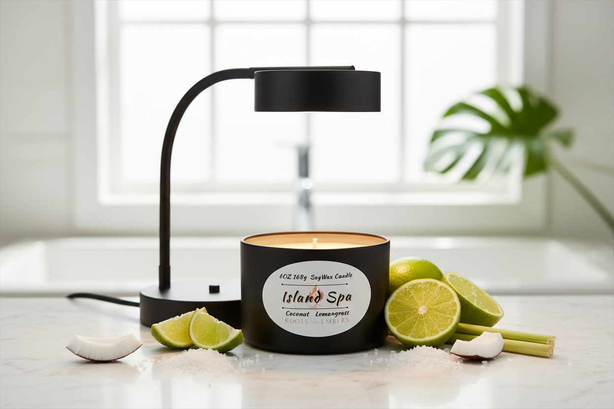Island Spa 6oz – Warming Lamp