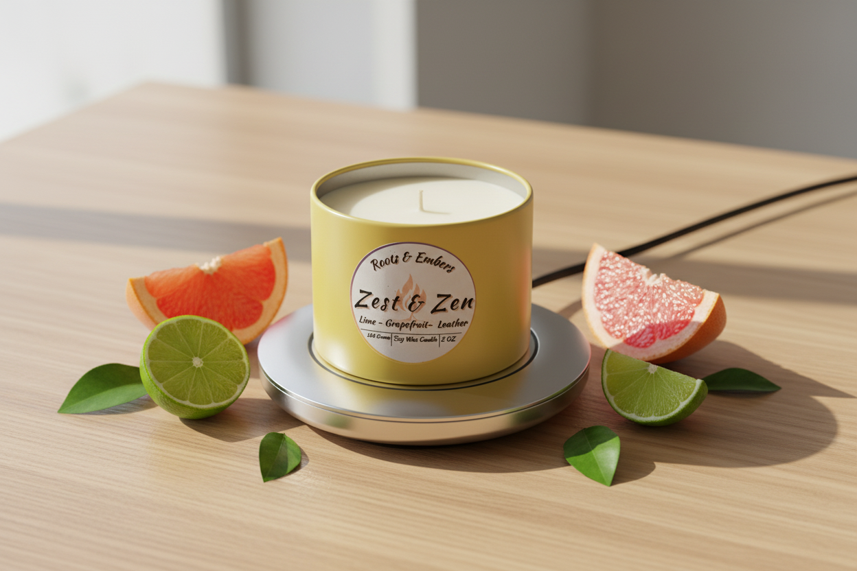 Zest & Zen 2oz – Candle Warmer