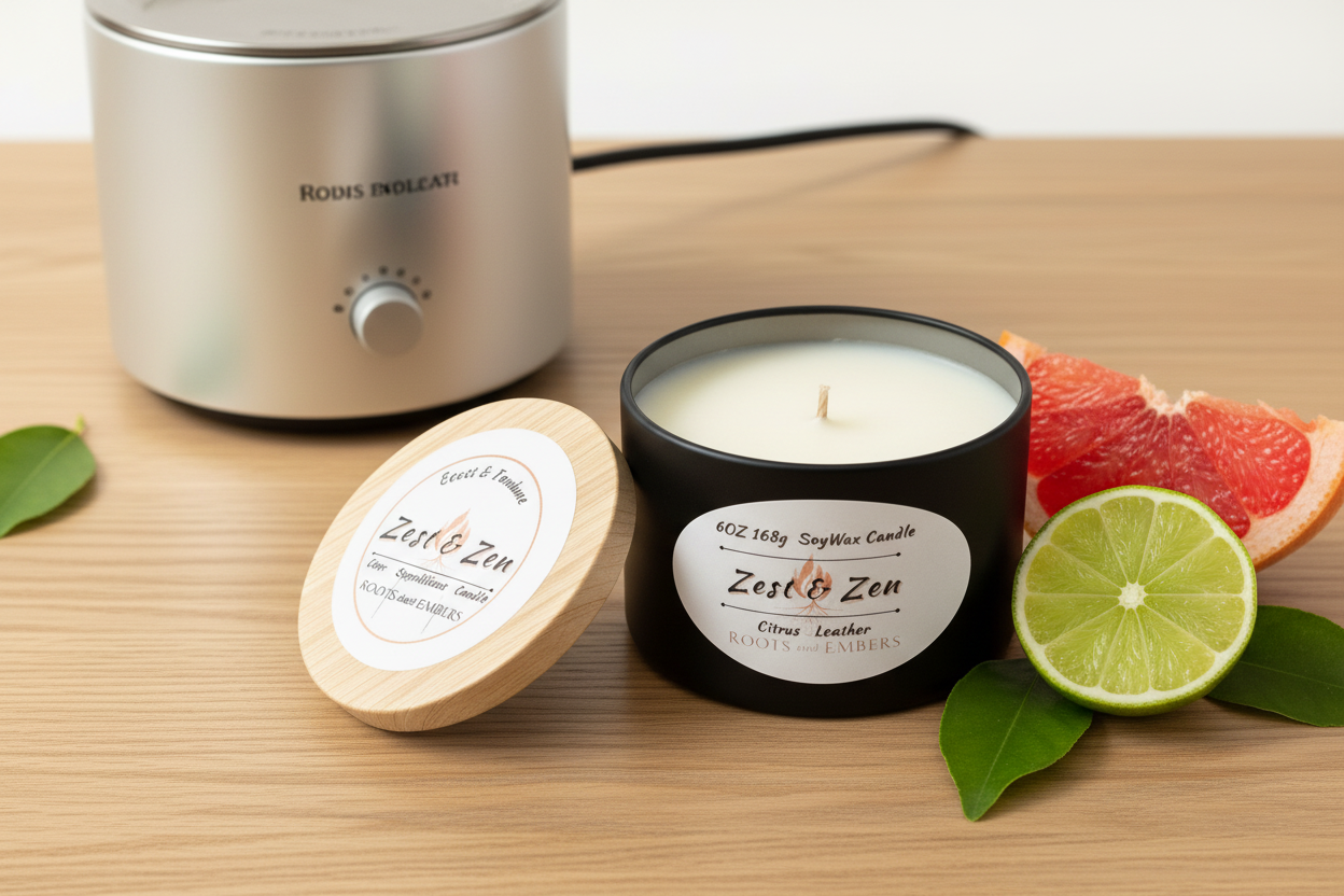 Zest & Zen 6oz – Candle Warmer
